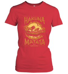 Disney The Lion King Live Action Hakuna Matata Sunset Poster Women's T-Shirt Women's T-Shirt - FordPhuMy