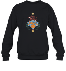 NBA New York Knicks Logo merry Christmas gilf Crewneck Sweatshirt