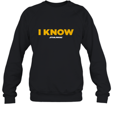 Star Wars Han Solo I Know Crewneck Sweatshirt