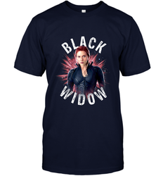 Avengers Endgame Black Widow Space Poster Graphic Men's T-Shirt