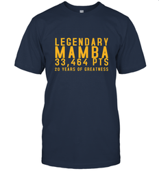 Black Mamba Legendary Mamba Out Farewell Tribute Men's T-Shirt
