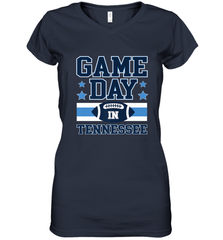 NFL Tennessee Game Day Football Home Team Women's V-Neck T-Shirt Women's V-Neck T-Shirt - FordPhuMy
