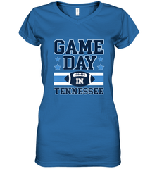 NFL Tennessee Game Day Football Home Team Women's V-Neck T-Shirt Women's V-Neck T-Shirt - FordPhuMy