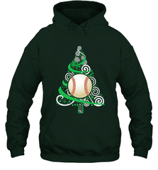 Christmas Tree Funny Cool Baseball Christmas Gifts Sports Hooded Sweatshirt Hooded Sweatshirt - FordPhuMy