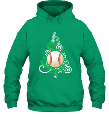 Christmas Tree Funny Cool Baseball Christmas Gifts Sports Hooded Sweatshirt Hooded Sweatshirt - FordPhuMy