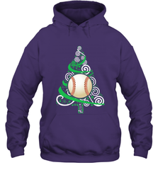Christmas Tree Funny Cool Baseball Christmas Gifts Sports Hooded Sweatshirt Hooded Sweatshirt - FordPhuMy