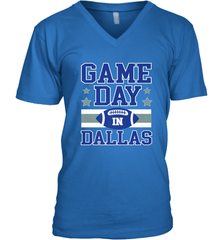 NFL Dallas Texas Game Day Football Home Team Men's V-Neck Men's V-Neck - FordPhuMy