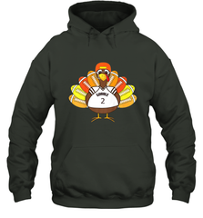 Cool Thanksgiving Football Shirt _ Gobble Player Turkey Gift Hooded Sweatshirt Hooded Sweatshirt - FordPhuMy