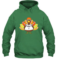 Cool Thanksgiving Football Shirt _ Gobble Player Turkey Gift Hooded Sweatshirt Hooded Sweatshirt - FordPhuMy