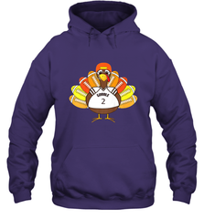 Cool Thanksgiving Football Shirt _ Gobble Player Turkey Gift Hooded Sweatshirt Hooded Sweatshirt - FordPhuMy