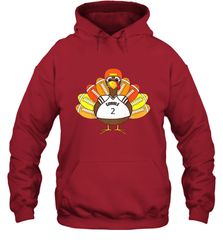 Cool Thanksgiving Football Shirt _ Gobble Player Turkey Gift Hooded Sweatshirt Hooded Sweatshirt - FordPhuMy