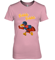 Turkey Football Shirt Funny Thanksgiving Turkey Gobble Gift Women's Premium T-Shirt Women's Premium T-Shirt - FordPhuMy