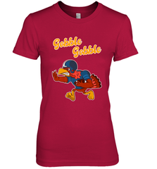 Turkey Football Shirt Funny Thanksgiving Turkey Gobble Gift Women's Premium T-Shirt Women's Premium T-Shirt - FordPhuMy