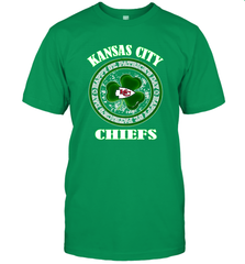 NFL Kansas City Chiefs Logo Happy St Patrick's Day Men's T-Shirt Men's T-Shirt - FordPhuMy