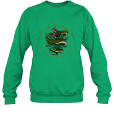 The Green Mamba, Cannabist, Weed Grower Pot Smoker Crewneck Sweatshirt Crewneck Sweatshirt - FordPhuMy