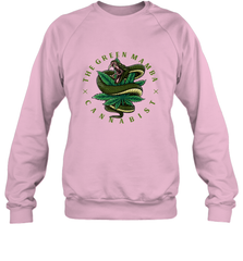 The Green Mamba, Cannabist, Weed Grower Pot Smoker Crewneck Sweatshirt Crewneck Sweatshirt - FordPhuMy