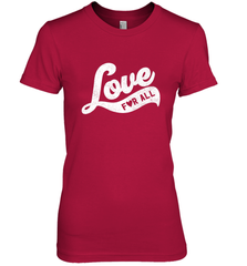 Cute Love Valentines Day Retro Vintage Top Women's Premium T-Shirt Women's Premium T-Shirt - FordPhuMy