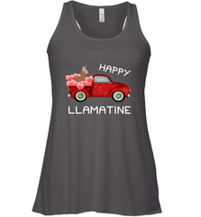 Happy Llamatine funny Valentine Day Llama costume Women's Racerback Tank Women's Racerback Tank - FordPhuMy