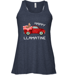 Happy Llamatine funny Valentine Day Llama costume Women's Racerback Tank Women's Racerback Tank - FordPhuMy