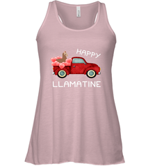 Happy Llamatine funny Valentine Day Llama costume Women's Racerback Tank Women's Racerback Tank - FordPhuMy