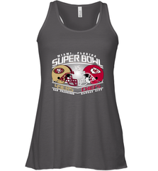 NFL Super bowl San Francisco 49ers vs. Kansas City Chiefs Women's Racerback Tank Women's Racerback Tank - FordPhuMy