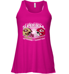 NFL Super bowl San Francisco 49ers vs. Kansas City Chiefs Women's Racerback Tank Women's Racerback Tank - FordPhuMy