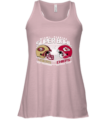 NFL Super bowl San Francisco 49ers vs. Kansas City Chiefs Women's Racerback Tank Women's Racerback Tank - FordPhuMy