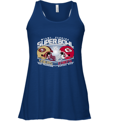 NFL Super bowl San Francisco 49ers vs. Kansas City Chiefs Women's Racerback Tank Women's Racerback Tank - FordPhuMy