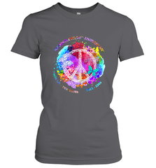 Woodstocks 50th Anniversary Peace Love tee Women's T-Shirt Women's T-Shirt - FordPhuMy