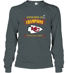 NFL Kansas City Chiefs Pro Line by Fanatics Super Bowl LIV Champions Long Sleeve T-Shirt Long Sleeve T-Shirt - FordPhuMy