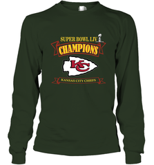 NFL Kansas City Chiefs Pro Line by Fanatics Super Bowl LIV Champions Long Sleeve T-Shirt Long Sleeve T-Shirt - FordPhuMy