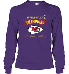 NFL Kansas City Chiefs Pro Line by Fanatics Super Bowl LIV Champions Long Sleeve T-Shirt Long Sleeve T-Shirt - FordPhuMy