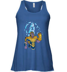 Marvel Avengers Endgame Cartoon Thanos Gauntlet Women's Racerback Tank Women's Racerback Tank - FordPhuMy