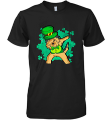Dabbing Irish Terrier Dog Leprechaun St Patricks Day Ireland Men's Premium T-Shirt Men's Premium T-Shirt - FordPhuMy