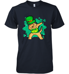 Dabbing Irish Terrier Dog Leprechaun St Patricks Day Ireland Men's Premium T-Shirt Men's Premium T-Shirt - FordPhuMy
