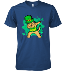 Dabbing Irish Terrier Dog Leprechaun St Patricks Day Ireland Men's Premium T-Shirt Men's Premium T-Shirt - FordPhuMy