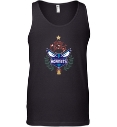 NBA Charlotte Hornets Logo merry Christmas gilf Men's Tank Top