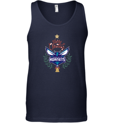 NBA Charlotte Hornets Logo merry Christmas gilf Men's Tank Top
