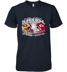 NFL Super bowl San Francisco 49ers vs. Kansas City Chiefs Men's Premium T-Shirt Men's Premium T-Shirt - FordPhuMy