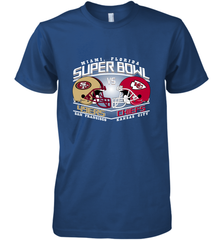 NFL Super bowl San Francisco 49ers vs. Kansas City Chiefs Men's Premium T-Shirt Men's Premium T-Shirt - FordPhuMy