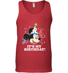 Disney Mickey Mouse It�s My Birthday Men's Tank Top Men's Tank Top - FordPhuMy