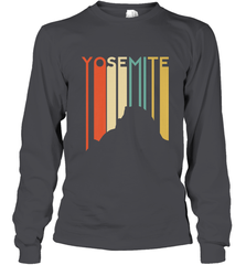 Yosemite National Park Retro Half Dome El Capitan Cali Long Sleeve T-Shirt Long Sleeve T-Shirt - FordPhuMy
