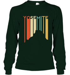 Yosemite National Park Retro Half Dome El Capitan Cali Long Sleeve T-Shirt Long Sleeve T-Shirt - FordPhuMy