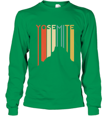Yosemite National Park Retro Half Dome El Capitan Cali Long Sleeve T-Shirt Long Sleeve T-Shirt - FordPhuMy