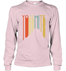 Yosemite National Park Retro Half Dome El Capitan Cali Long Sleeve T-Shirt Long Sleeve T-Shirt - FordPhuMy