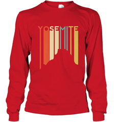 Yosemite National Park Retro Half Dome El Capitan Cali Long Sleeve T-Shirt Long Sleeve T-Shirt - FordPhuMy
