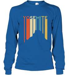 Yosemite National Park Retro Half Dome El Capitan Cali Long Sleeve T-Shirt Long Sleeve T-Shirt - FordPhuMy