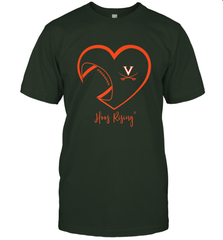 Virginia Cavaliers Football Inside Heart  Team Men's T-Shirt Men's T-Shirt - FordPhuMy