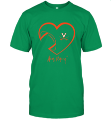 Virginia Cavaliers Football Inside Heart  Team Men's T-Shirt Men's T-Shirt - FordPhuMy