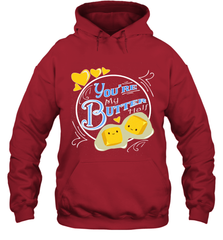 You Are My Butter Half Funny Hooded Sweatshirt Hooded Sweatshirt - FordPhuMy